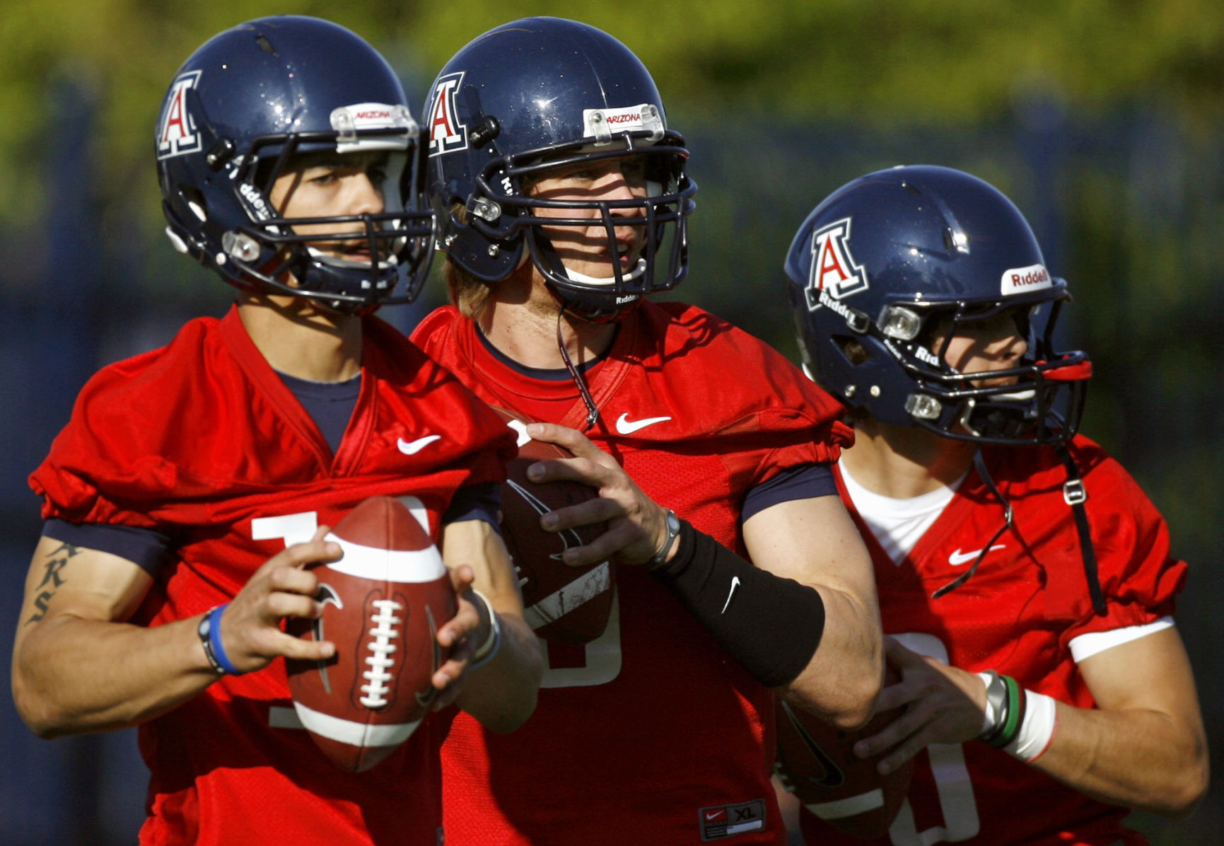University of Arizona quarterback Nick Foles